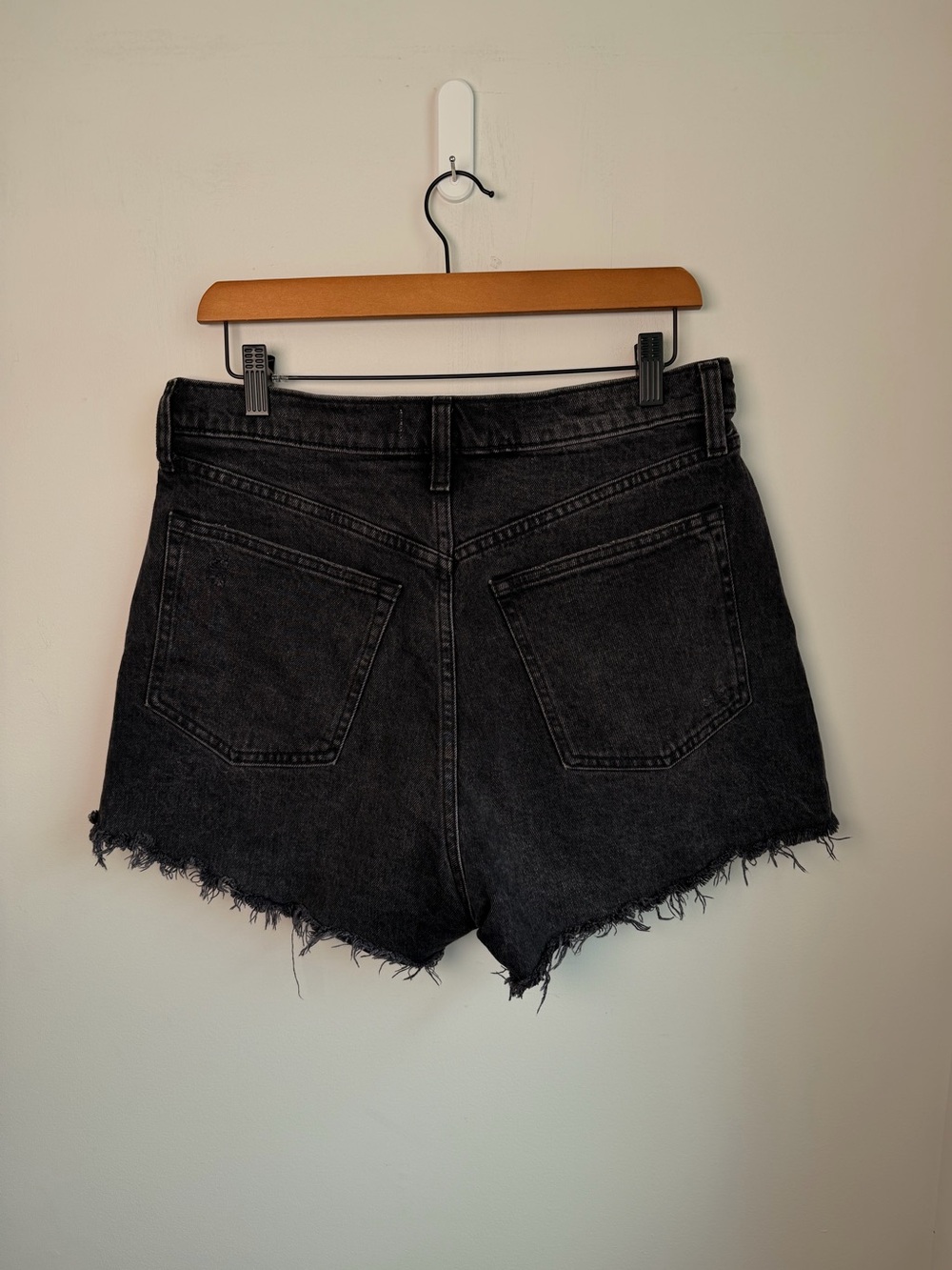 Abercrombie & Fitch Black Denim Jean Shorts - Picture 7 of 11
